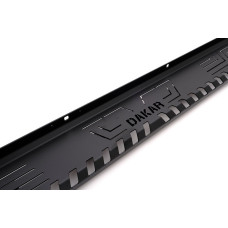 Бокові пороги Dakar V1 без LED (2 шт метал) для Mitsubishi L200 2006-2015 рр