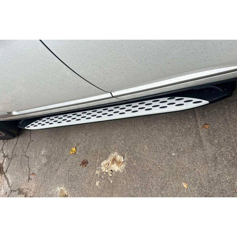 Бокові пороги Shining V1 (2 шт. Алюміній) для Range Rover IV L405 2013-2021 рр