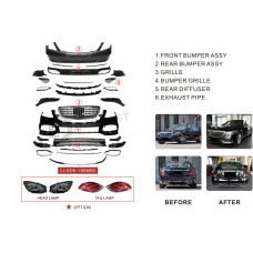 Комплект рестайлінгу на Maybach (з оптикою) для мерседес S-class W222 2013-2022 рр