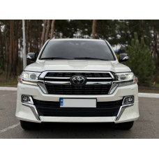 Передня накладка 2016-2026 (Executive 2021) Білий колір для Toyota Land Cruiser 200 рр