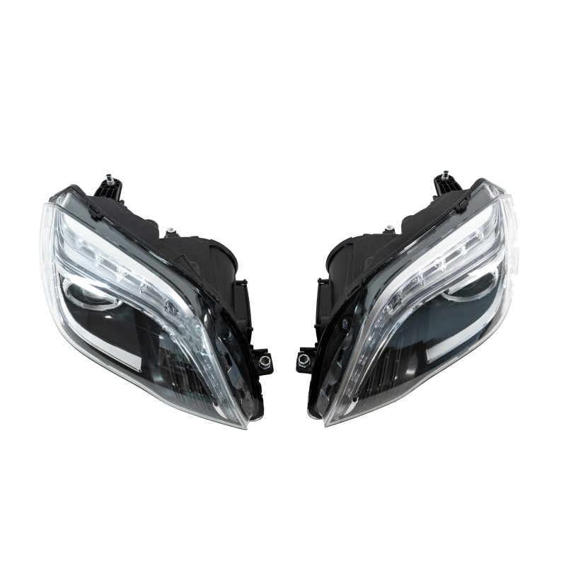 Передні фари FullLed V-1 (2012-2015 2 шт) для мерседес GLK class X204 рр