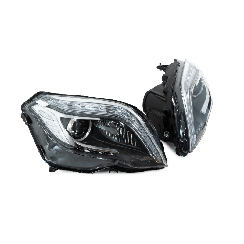 Передні фари FullLed V-1 (2012-2015 2 шт) для мерседес GLK class X204 рр