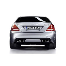 Насадки на глушник AMG S63 для Mercedes S-class W221 2005-2013 рр