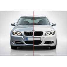 Комплект обвісів M-Sport (для E90 2008-2011) Двосторонній одинарний вихлоп для BMW 3 серія E90/E91 рр