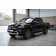 Бокові пороги BlackLine (2 шт., алюміній) для Mercedes X class 2017-2020 рр