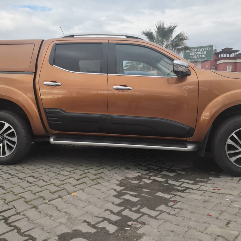 Молдинг двері (4 шт, ABS) для Mercedes X class 2017-2020 рр