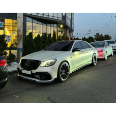 Комплект обвісів S63 AMG (2018-restyling) для мерседес S-class W222 2013-2022 рр
