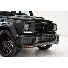 Накладка на передній бампер BRBS з LED для Mercedes G class W463 1990-2018 рр
