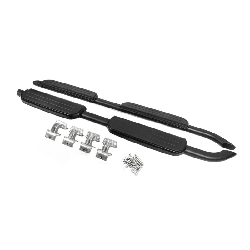 Бокові пороги OEM Black (для 110/130, 2 шт) для Land Rover Defender 2019- рр