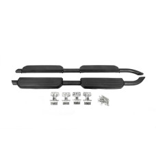 Бокові пороги OEM Black (для 110/130, 2 шт) для Land Rover Defender 2019- рр