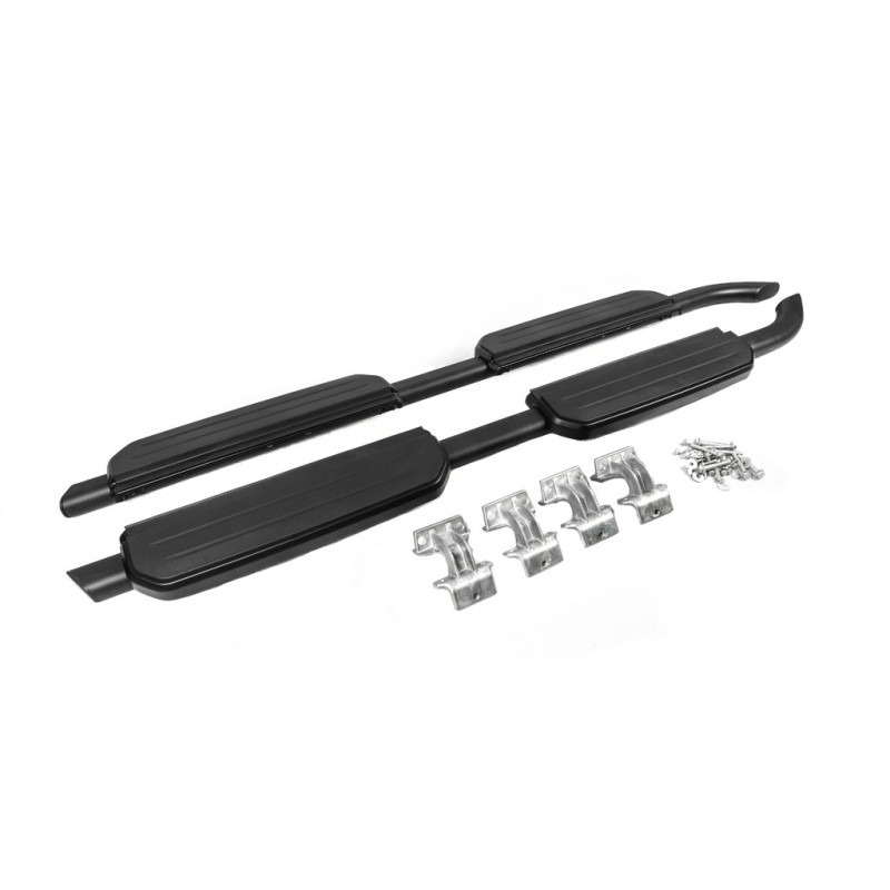 Бокові пороги OEM Black (для 110/130, 2 шт) для Land Rover Defender 2019- рр