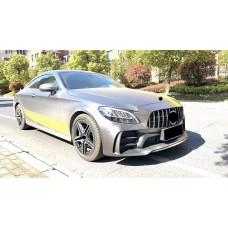 Комплект обвісів з дифузором для Coupe (дизайн Black Mamba C63GT) для Mercedes C-class W205 2014-2021 рр