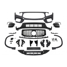 Передній бампер AMG GLB35 2024 Style в зібраному вигляді для Mercedes GLB X247 2019- рр
