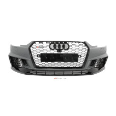 Передній бампер RS-Style (Під радари, 2015-2019) для Ауди A4 B9 рр