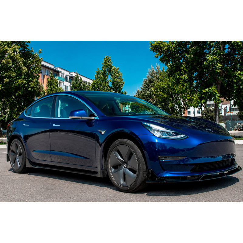 Накладка на передній бампер Lip Fast (для 2017-2023) для Tesla Model 3 2017- рр
