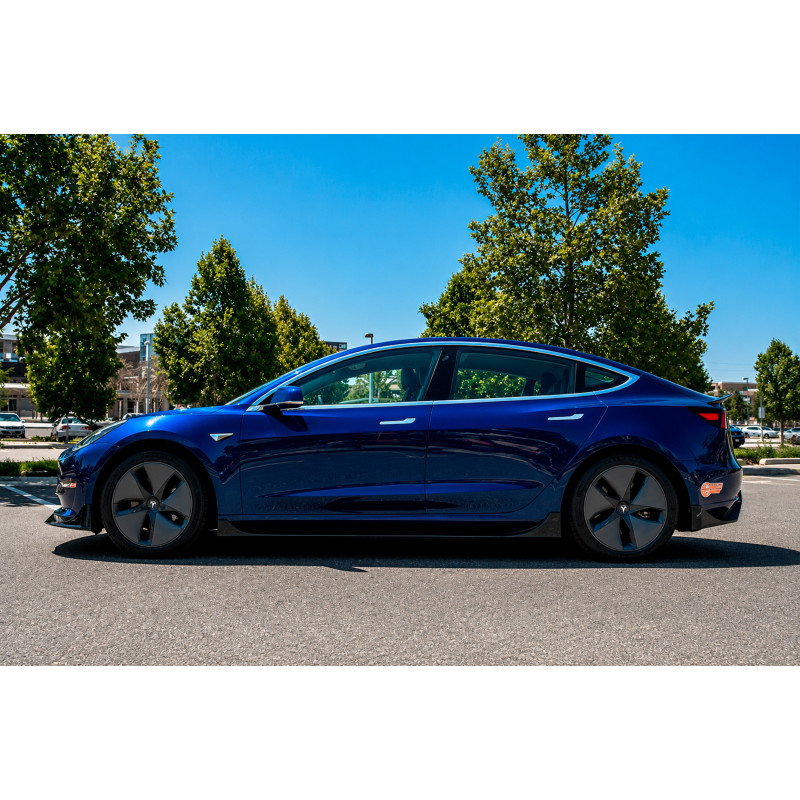 Накладка на передній бампер Lip Fast (для 2017-2023) для Tesla Model 3 2017- рр
