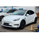 Накладки на пороги Fast (для 2020-2024) для Tesla Model Y 2020- рр