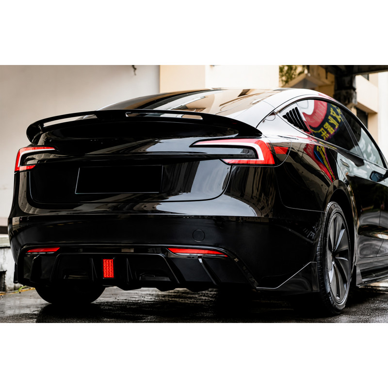 Дифузор заднього бампера Turbo (для 2024-2026) для Tesla Model 3 2017- рр