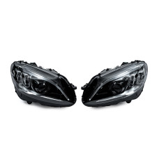 Передні фари FullLed (Для LED, 2 шт) для Mercedes C-class W205 2014-2021 рр