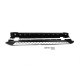 Бокові пороги OEM V1 (2 шт) для Mercedes GLK class X204 2008-2015 рр