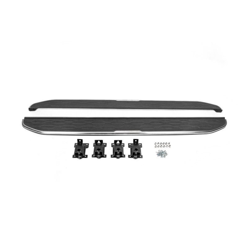 Бокові пороги OEM V1 (2 шт, алюм.) для Land Rover Discovery Sport 2014- рр