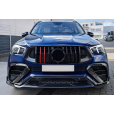 Передня решітка Rocket (для AMG-Line/GLE53/GLE63 2018-2023) для Mercedes GLE W167 2018- рр