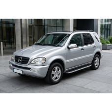 Бокові пороги Fullmond (2 шт., Алюміній) для Mercedes ML W163 1997-2005 рр
