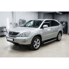 Бокові пороги Fullmond (2 шт., Алюміній) для Lexus RX 2003-2009 рр