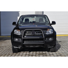 Кенгурятник VL001 Black (нерж) для Volkswagen Amarok 2010-2022 рр