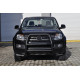Кенгурятник VL001 Black (нерж) для Volkswagen Amarok 2010-2022 рр