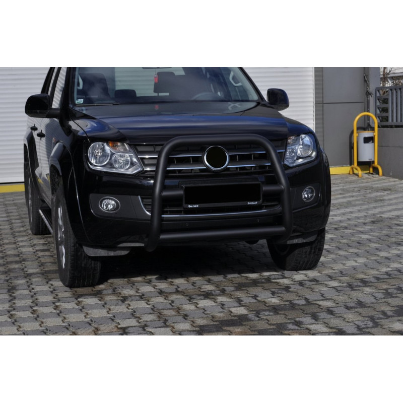Кенгурятник VL001 Black (нерж) для Volkswagen Amarok 2010-2022 рр
