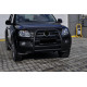 Кенгурятник VL001 Black (нерж) для Volkswagen Amarok 2010-2022 рр