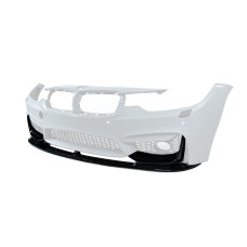 Передня Lip накладка BM (для M3-LOOK, чорний глянець) для BMW 3 серія F30/F31 2012-2019 рр