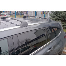 Багажник (поперечини) на інтегровані рейлінги OEM (2 шт) Чорний для Toyota Highlander 2019- рр