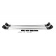Багажник (поперечини) в штатні місця Ecem V3 (2 шт) Сірий, 145 см для Volkswagen Amarok 2010-2022 рр