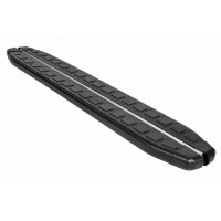 Бокові пороги Fullmond Black (2 шт., алюм.) для Range Rover Sport 2005-2013 рр
