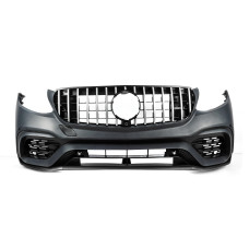 Передній бампер в зібраному вигляді 2015-2019 (GLC63 AMG) для Mercedes GLC X253 рр