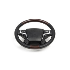 Кермо в зборі (темне дерево) для Toyota Land Cruiser 200 2007-2021 рр