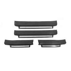 Пороги з підсвічуванням (чорні) для Toyota Land Cruiser Prado 150 2009-2023 рр
