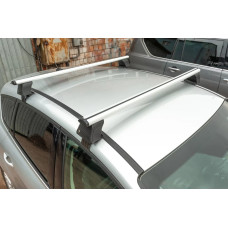 Перемички на гладку дах (2 шт Asaf V4) для Mitsubishi L200 2006-2015 рр