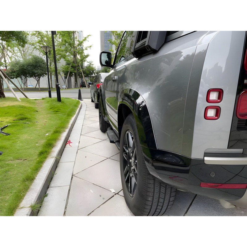 Розширювачі арок (бушвакери, 6 шт, чорний глянець) для Land Rover Defender 2019- рр