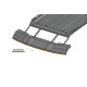 Козирок лобового скла під багажник DAKAR (LED) для Volkswagen Amarok 2010-2022 рр