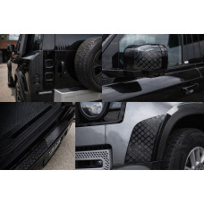 Комплект накладок по кузову для Land Rover Defender 2019- рр
