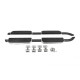 Бокові пороги OEM Silver (для 110/130, 2 шт) для Land Rover Defender 2019- рр