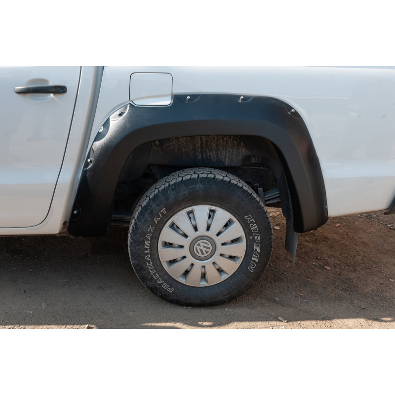 Розширювачі колісних арок EuroCap (ABS, на болтах) для Volkswagen Amarok 2010-2022 рр