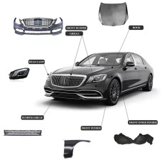 Комплект рестайлінгу в X222 Maybach S600 для мерседес S-class W221 2005-2013 рр