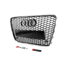 Передня решітка RSQ-Style (чорна з хромом) для Ауди Q7 2005-2015 рр