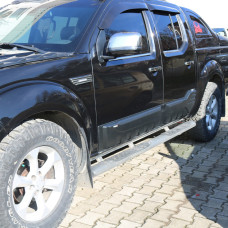 Молдинг на двері (4 шт ABS) для Nissan Navara 2006-2015 рр