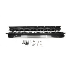 Бокові підніжки OEM V1 (2 шт. Алюміній) для Toyota Highlander 2019- рр