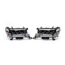 Передні фари 2016-2026 (LX-Design) для Toyota Land Cruiser 200 рр